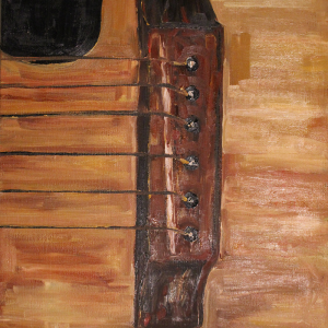Strung up on the Bridge- Guitar Detail #9